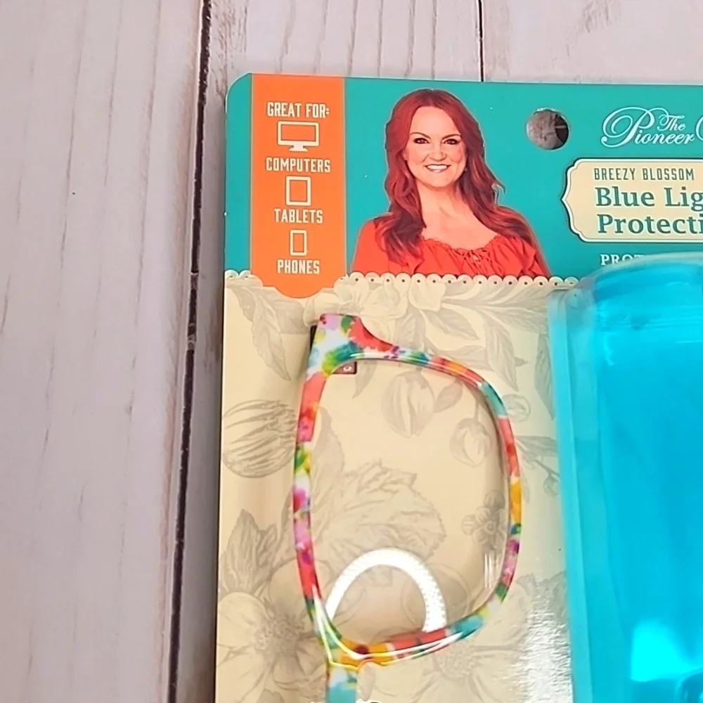 THE PIONEER WOMEN | BREEZY BLOSSOM BLUE LIGHT GLASSES